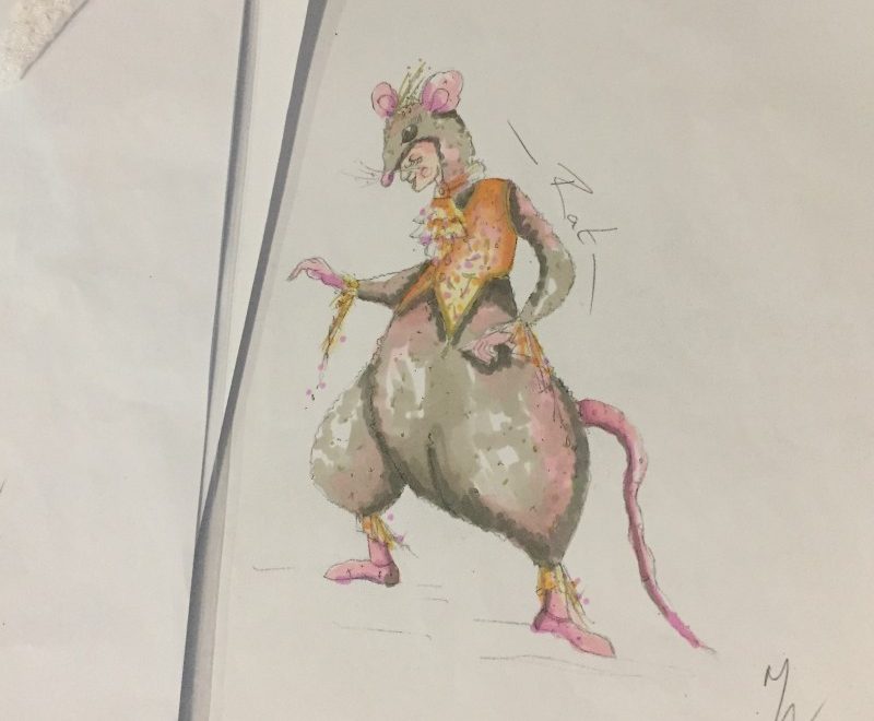 Cinderella - panto costume design by Mark Walters