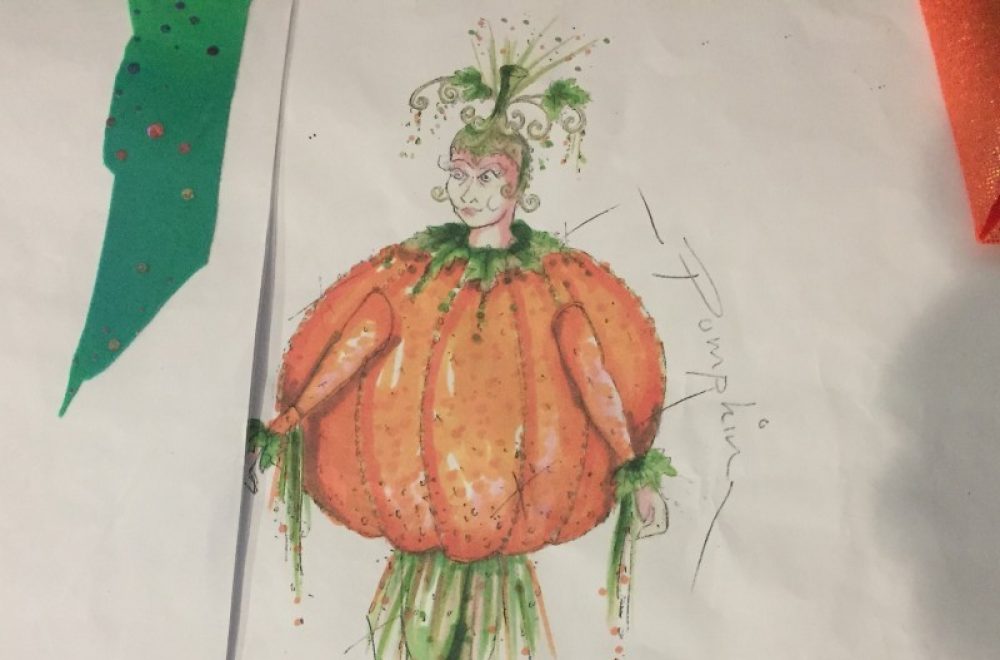 Cinderella - panto costume design by Mark Walters