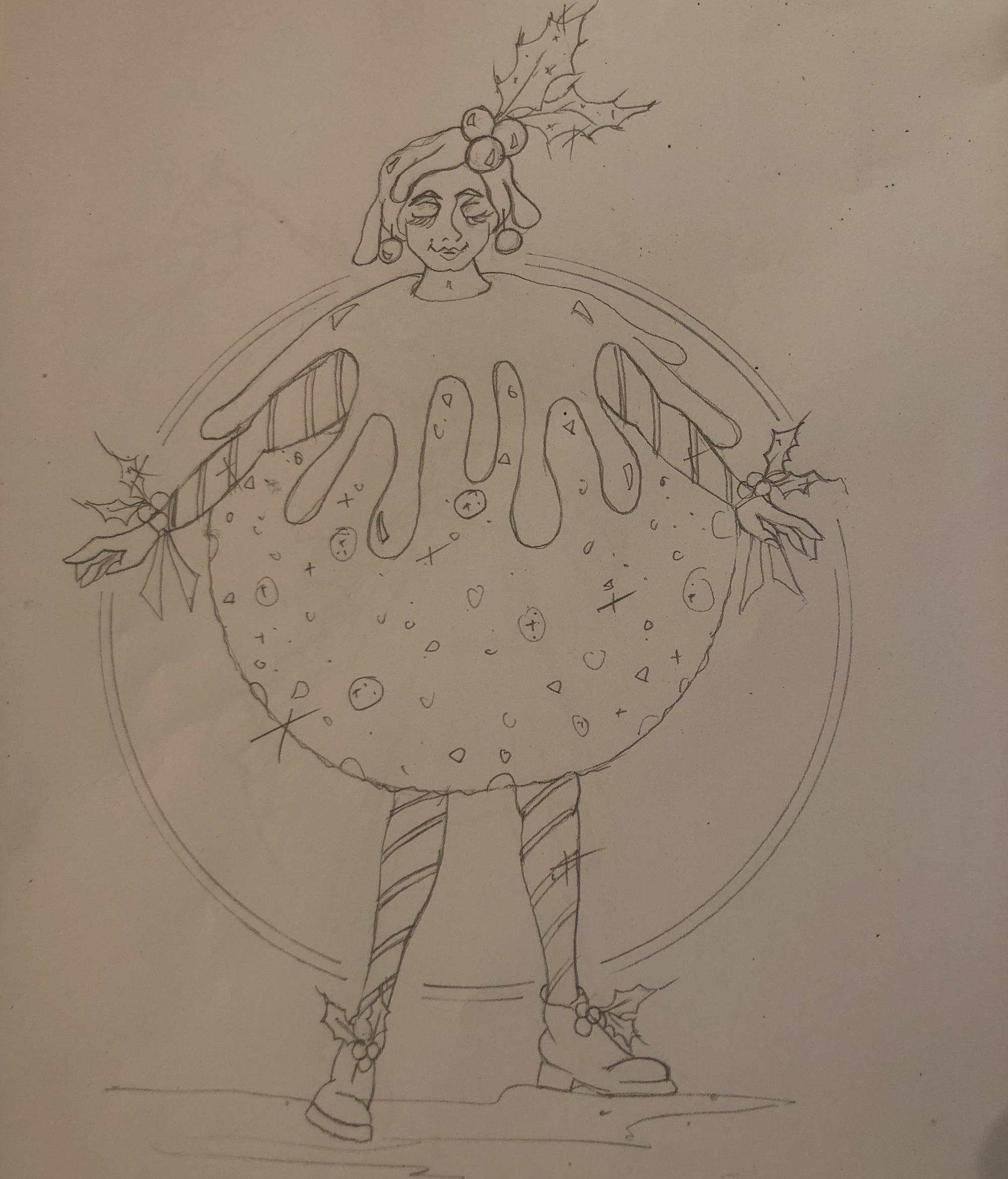 Matilda Pudding costume design (Puss in Boots, 2019/20)