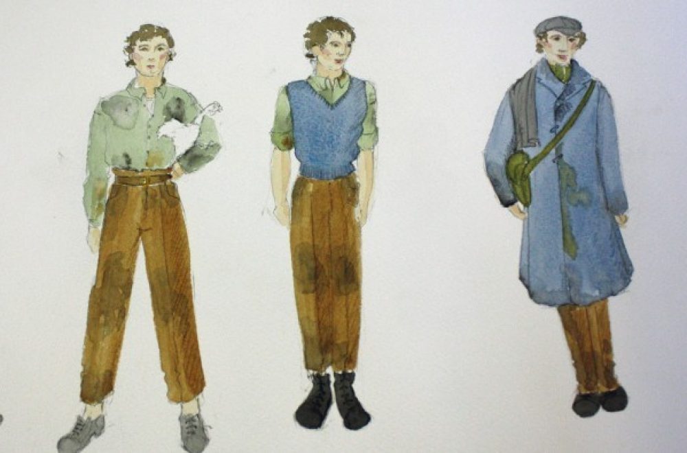 The Silver Sword costume designs by Lotte Collett