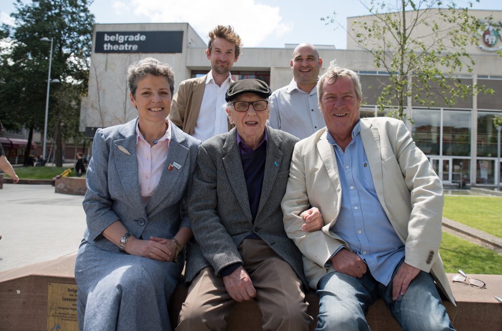 Joanna Reid, Richard Sadler, Hamish Glen and the Photo Archive Miners, 2017 - credit Nicola Young