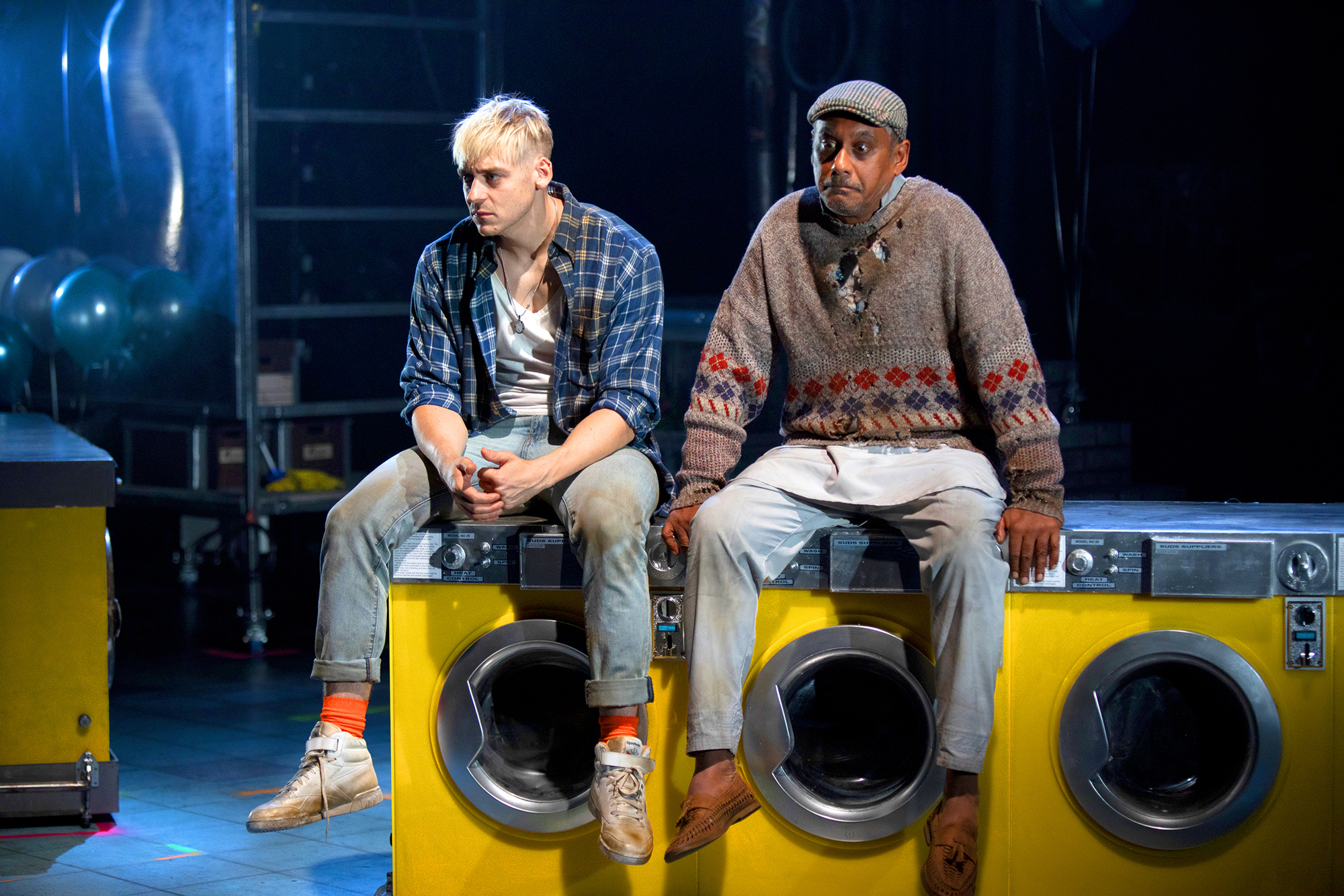 Jonny Fines and Gordon Warnecke in My Beautiful Laundrette (2019)