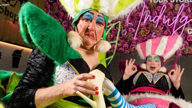 Panto Dames seek boyfriends to join their Love Island!